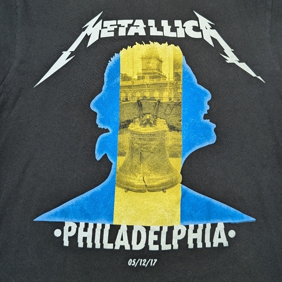 Metallica Philadelphia Concert Tee (M) - Picture 3 of 8